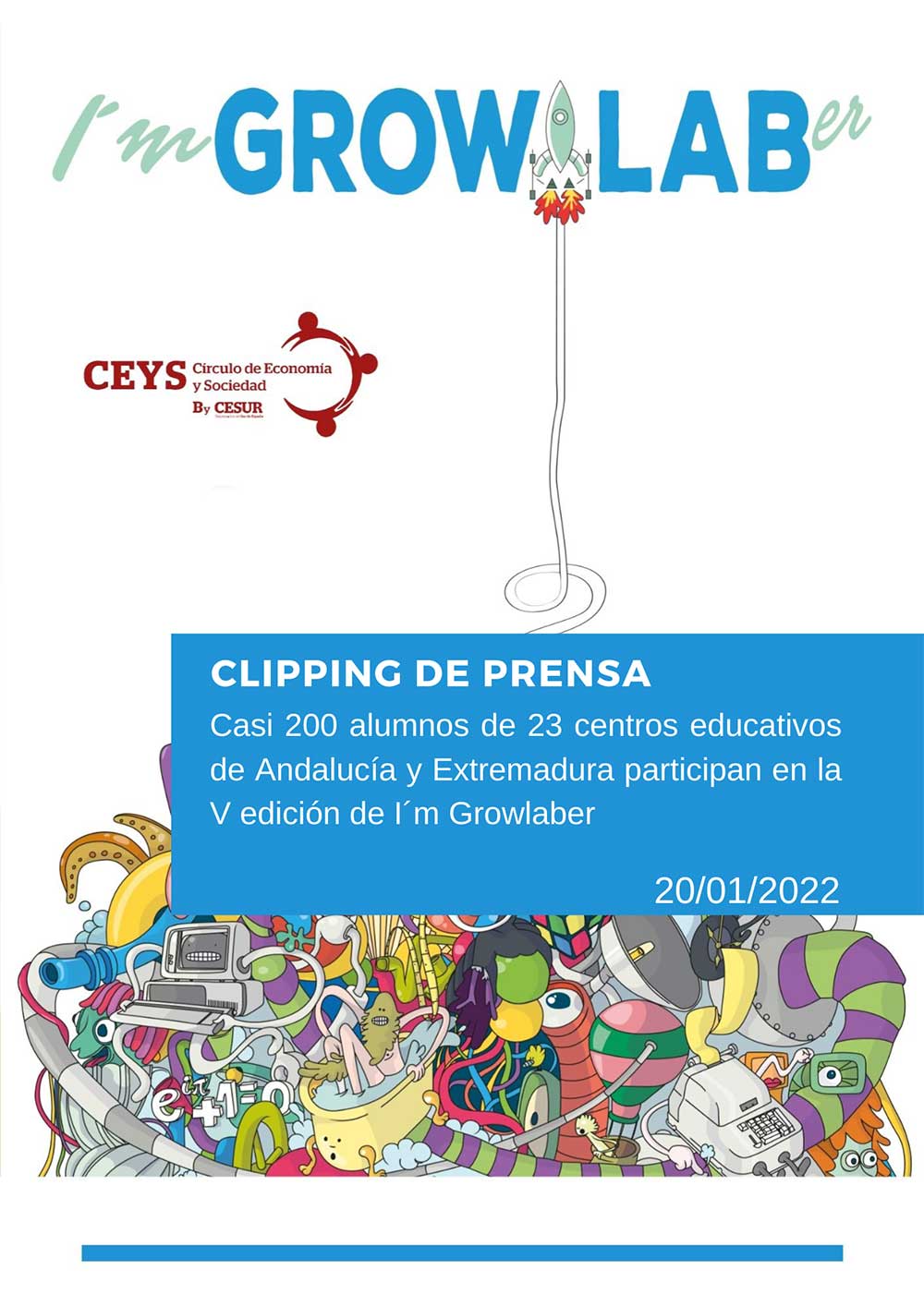 En este momento estás viendo Casi 200 alumnos de 23 centros educativos de Andalucía y Extremadura participan en la V edición de I´m Growlaber