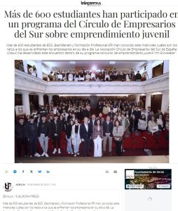 Lee más sobre el artículo Repercusión. VIII Encuentro con empresarios Extremadura y Andalucía Occidental